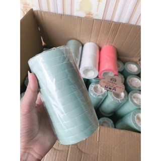 CUỘN KEO SÁP CUỐN THÂN KẼM NHUNG LÀM HOA HANDMADE TRANG TRÍ MÀU XANH MINT AGFASHION (HỎA TỐC HCM)