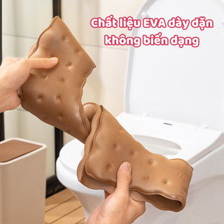 [NHIỀU MẪU] Tấm Lót Bồn Cầu Sanrio Silicon EVA Êm Ái Kèm Tinh Dầu Tỏa Hương Thơm Chống Thấm Bốn Mùa
