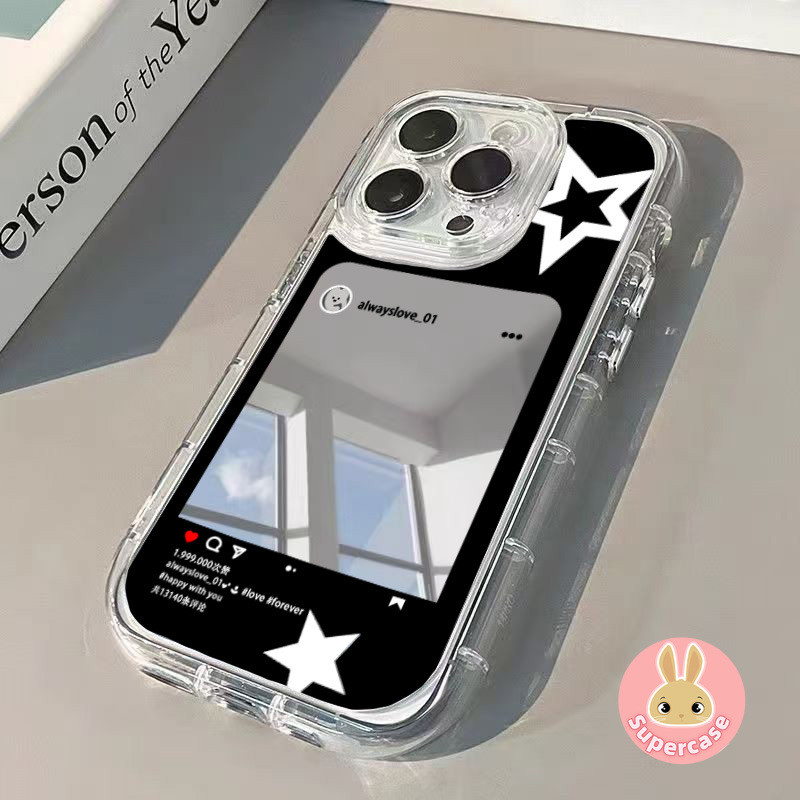 Ốp Điện Thoại Gương Khung Phong Cách Ins Cho Realme C75 C73 14X 10S 9 9i SE 8 8S GT7 GT7T GT5 GT3 GT2 GT Master Neo 5 SE 3T 2 Narzo 50 30 5G Vỏ Mềm Dễ Thương Đơn Giản Chống Sốc Trong Suốt