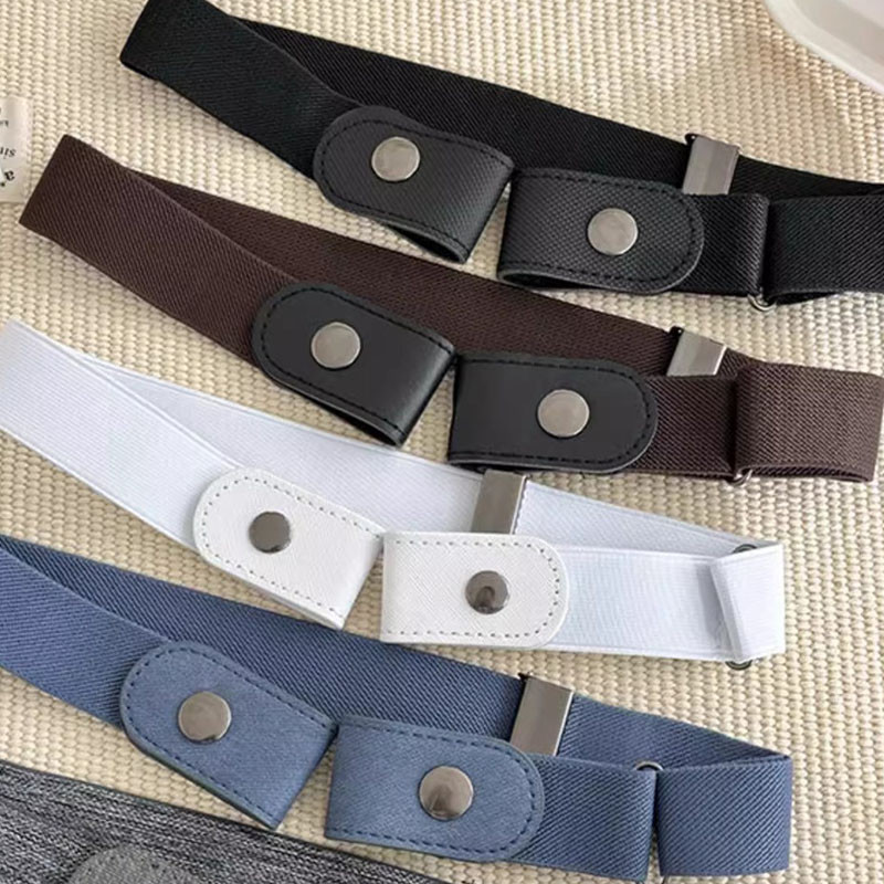 Thắt lưng lười phong cách mới và quần jean co giãn
