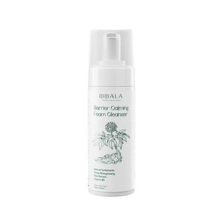 Bọt rửa mặt chiết xuất Tam Thất sạch sâu, giảm viêm và làm dịu BARRIER CALMING FOAM CLEANSER BIBALA 150ML