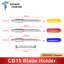 5 / 10 Chiếc Cho Graphtec CB15 Lưỡi Plotter 30 45 60 Độ Vinyl Cắt Lưỡi + 1 Cái CB15 Lưỡi Giá Đỡ Cho Máy Khắc CB15U