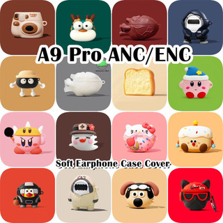 [imamura] Dành cho vỏ A9 Pro ANC / ENC Vỏ tai nghe silicon mềm Vỏ hoạt hình siêu mát NO.3