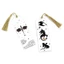 Đánh dấu đọc sách TUYỆT VỜI, Dấu trang Acrylic trong suốt, Quà tặng hoạt hình Nhãn sách Anime Rồng đen bằng nhựa