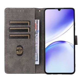 Vỏ Cho Realme C61 4G Realme C63 C51 C53 Note 80 70 70T Note50 Narzo N53 C33 4G 5G Vỏ Điện Thoại Da Lật Sang Trọng Khe Cắm Thẻ Ví Đứng Giá Đỡ Vỏ TPU Mềm Chống Sốc