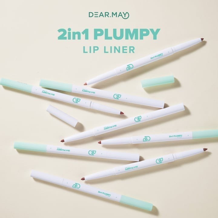 Chì Viền Môi Dearmay 2in1 Plumpy Lip Liner 0,36g