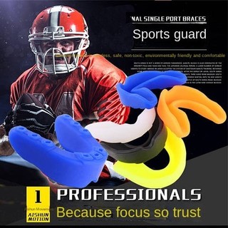 Silicone Sports Mouthguard Tooth Socket Basketball Boxing Taekwondo Dental Care Sets Fight Sanda Chewable Anti-Wear Tooth Socket uZzV