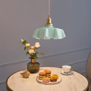 AIMI MACARON KÍNH CHỤP ĐÈN PHÒNG KHÁCH RETRO ĐÈN CHÙM HÌNH HOA PHÁP KEM PHONG CÁCH THANH CAFE ĐÈN TRANG TRÍ THÍCH HỢP CHO NHÀ BẾP ĂN