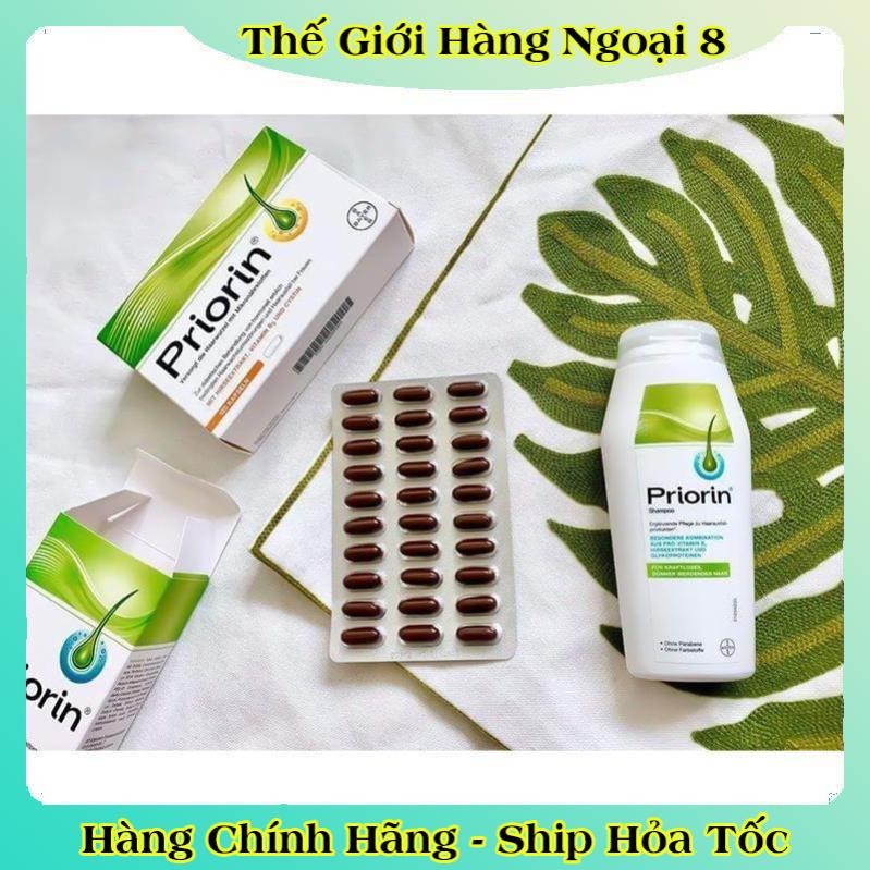 Dầu gội Priorin giúp mọc tóc dành cho tóc rụng yếu và mỏng - Nội địa Đức Đủ Bill