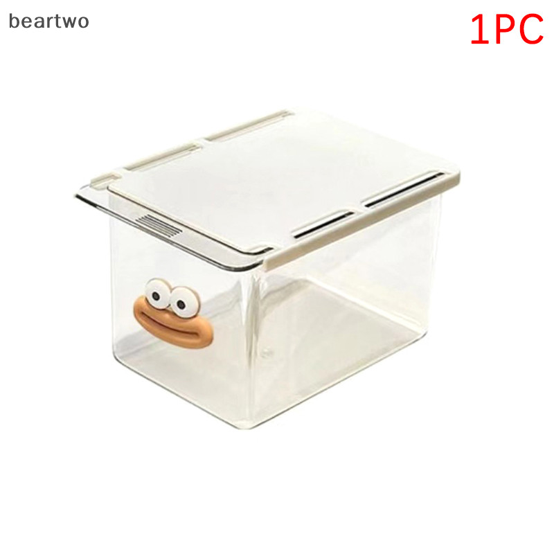 < Beartwo > Dưới Gương Tủ Ngăn Kéo Sắp Xếp Trong Suốt Đơn Giản Tủ Phòng Tắm Bông Hộp Đựng Mỹ Phẩm Kéo Ra Kệ Hộp Bảo Quản Đẹp