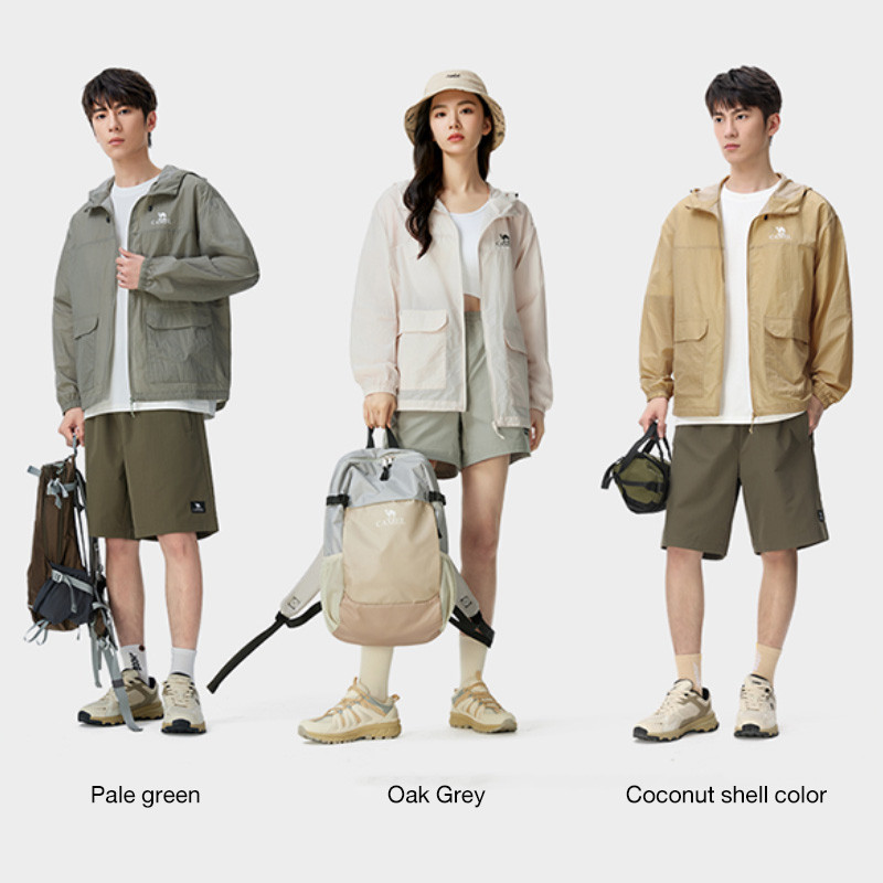 Ảnh Áo khoác chống tia cực tím ngoài trời chống nắng CAMEL CROWN Unisex 2