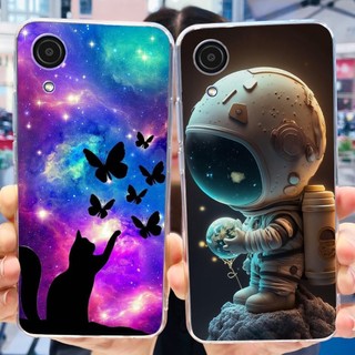 Dành Cho Samsung Galaxy Galaxy A03 Core SM-A032F A032M Ốp Lưng Sơn Hoa Gấu Trúc Dễ Thương Samsung A03Core Silicon Mềm TPU Vỏ Điện Thoại