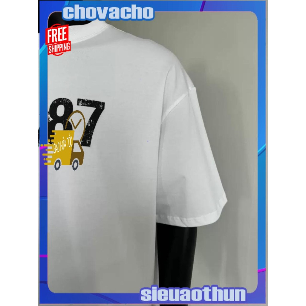 Áo thun Stee Cổ tròn No 24987 Localbrand ICVCVNI Unisex