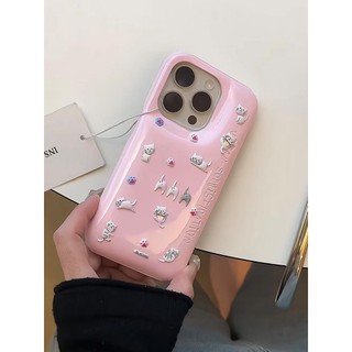 Vỏ điện thoại xà phòng hình mèo lập thể dễ thương cho iPhone15 Pro Max 14 13 12 Pro Max Vỏ máy ảnh chống sốc Túi khí bảo vệ chống rơi bìa lưng cứng