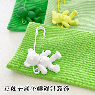 [oklife] Tất gấu màu Dopamine có thể tháo rời Tất nữ mùa hè màu kẹo giữa ống Tất hợp thời trang