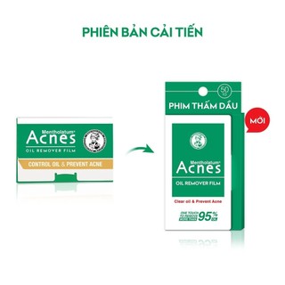 Phim Thấm Dầu, Giấy Thấm Dầu Acnes Oil Remover Film