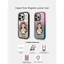 CASECASE X Cô Gái Lấp Lánh Hút Từ Tính Ốp Lưng Acrylic Cứng Cho Apple IPhone 12 13 14 15 16 Pro Max Plus Có Hộp