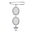 Yoo Keepsake Ảnh Charm Pin Mẹ Cô Dâu Chú Chổi Cưới Bó Hoa Ảnh Charm Pin