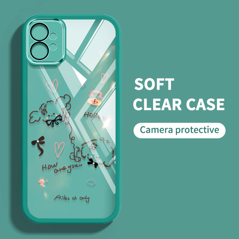 Ốp Điện Thoại YBD Cho Infinix Smart 10 Plus Tecno Spark GO 2 POP 10 KM4 Smart 9 HD X6532C Hot 50i X6531 X6531B Vỏ Mềm Trong Suốt