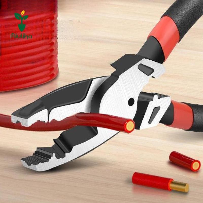 Kìm vít Linesman Kìm Sửa chữa Loại bỏ Chốt hư hỏng Nhẹ Không trượt Tiện lợi Di động Sọc Vít Tẩy