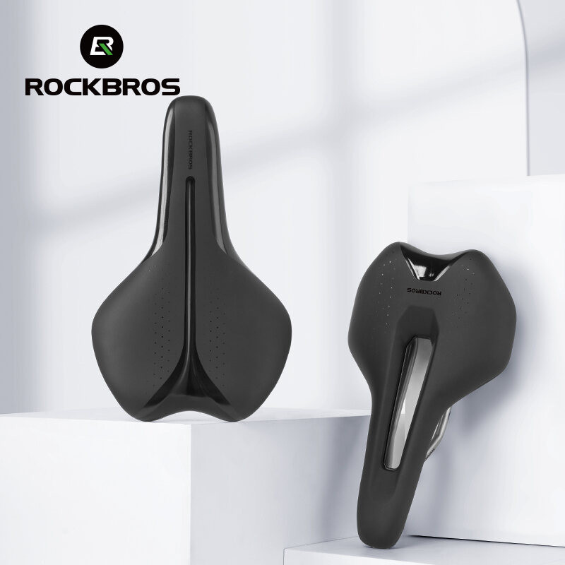 Rockbros Yên Xe Đạp Thoải Mái Nhẹ Chống Sốc MTB Xe Đạp Đường Bộ Đệm Ghế Thiết Kế Rỗng Thiết Bị Đi Xe Đạp Bền Đẹp