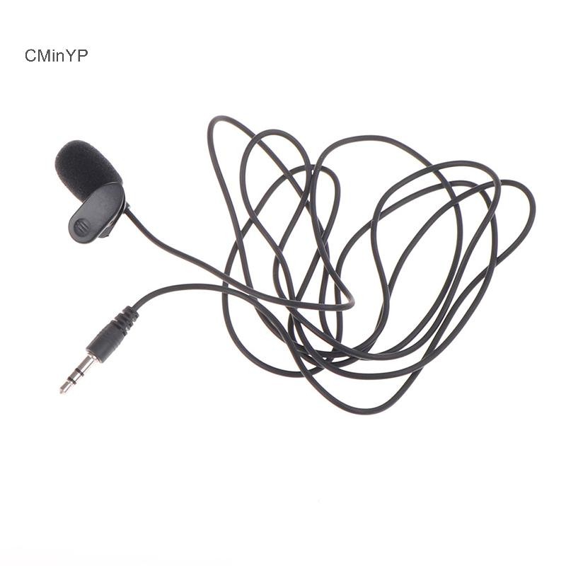 Cyp 3.5mm Studio Speech Mic Micro Clip cho PC Desktop Notebook 1.5M Glory