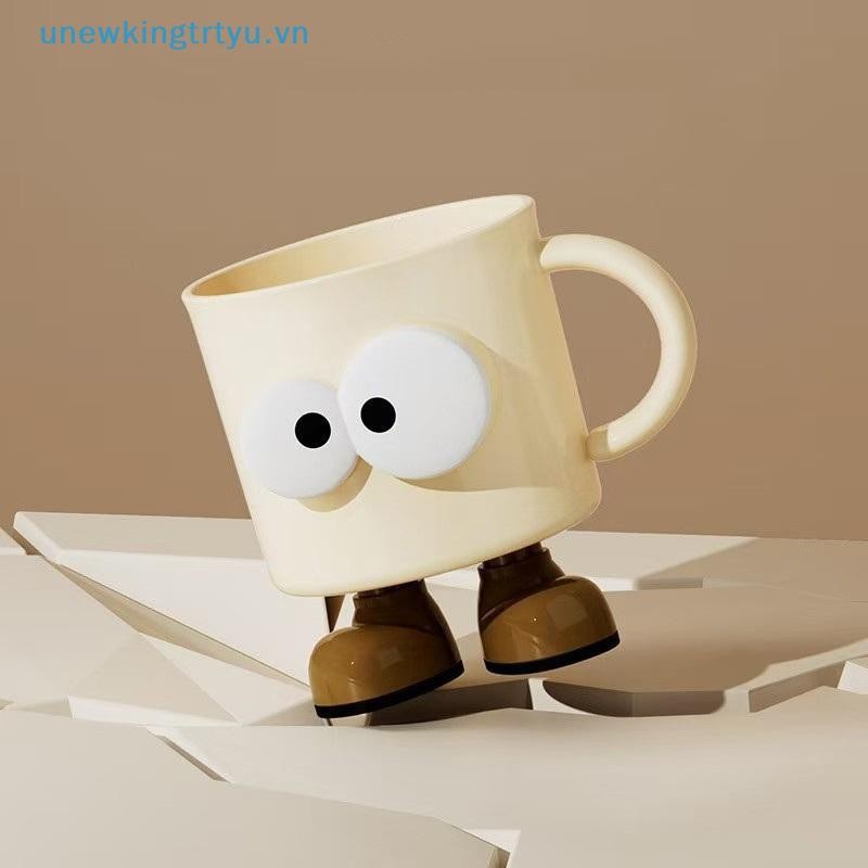 Unewtyu 1 Cái Cốc Nước súc Miệng Hộ Gia Đình Bàn Chải Đánh Răng Cốc Cặp Đôi Cô Gái Bàn Chải Đánh Răng Cốc Hoạt Hình Dễ Thương Cốc Rửa Chống Rơi VN