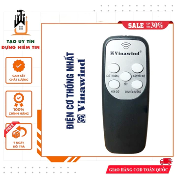 Điều khiển quạt treo tường, quạt đứng, quạt đảo trần Vinawind chính hãng