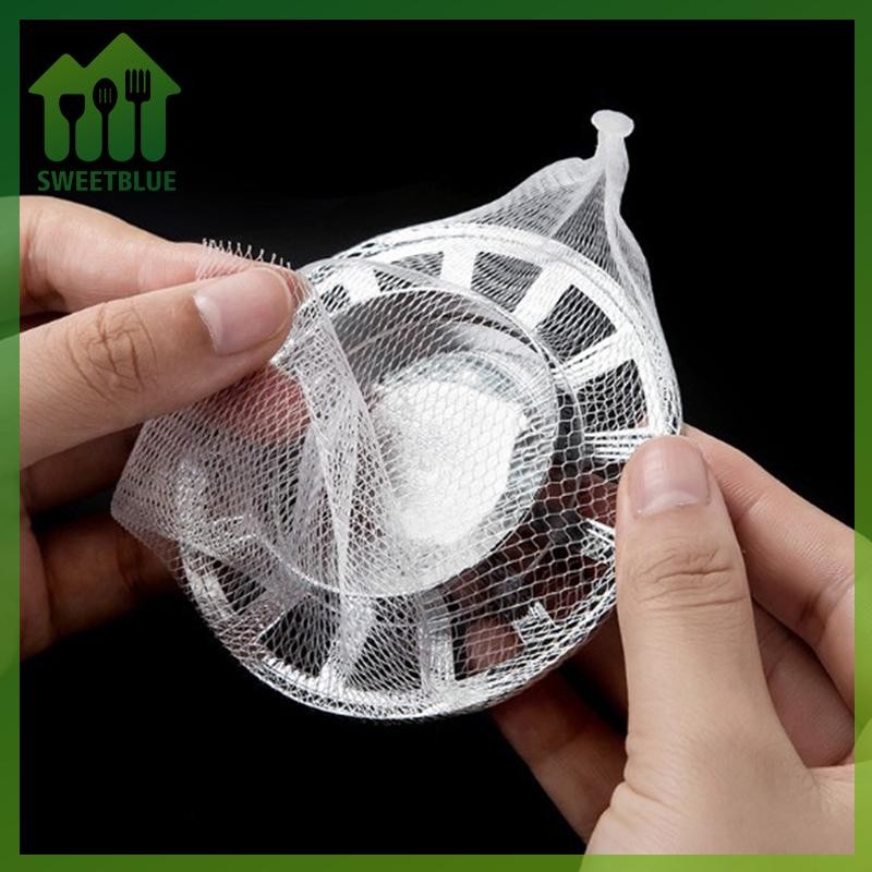 SWEET 100 Chiếc Dùng Một Lần Bồn Rửa Nhà Bếp Lọc Lưới Cống Lọc Rác Bữa Ăn Dư Lượng Bể Bơi Túi Lưới Thoát Nước Màn Hình Bồn Rửa Lưới Rác n