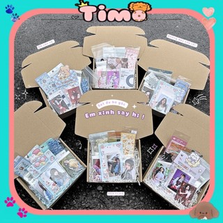 Combo Gói Card Idol Em Xinh Say Hi Hộp Quà Tặng Cho Fan Cute Timo SQ01