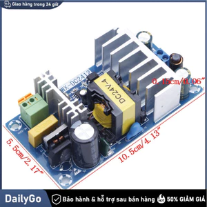 Mạch Cung Cấp Nguồn AC-DC 110/220V Ra 24V 6A – Công Suất Cao, Hoạt Động Ổn Định