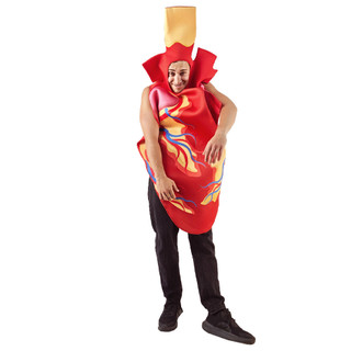 Trang phục trái tim cơ quan Đồ cosplay hình trái tim cho người lớn, phù hợp Halloween và sân khấu giáo dục