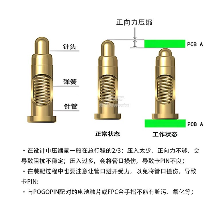 Pogopin Spring Thimble Cao Dòng Điện Đôi Đầu Nối Nam Nữ Mạ Vàng Miếng Dán Thử Nghiệm Đầu Dò Ăng Ten Thimble