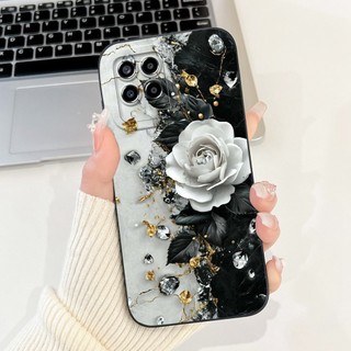 Ốp Chống Sốc Cho Samsung Galaxy M33 5G SM-M336B Ốp Lưng Hoa Thời Trang Silicon Mềm Cho Samsung M53 5G SM-M536B Vỏ