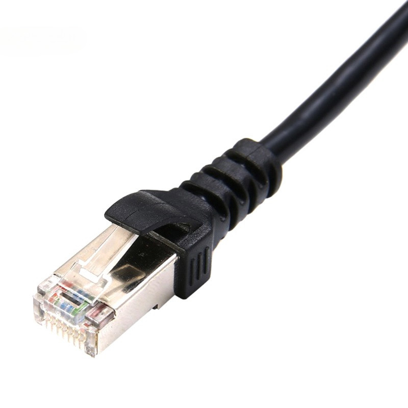 【24H】Cáp Chia Mạng Ethernet RJ45, Bộ Chia Cổng Mạng LAN Tiện Lợi Cho PC, Router, Switch