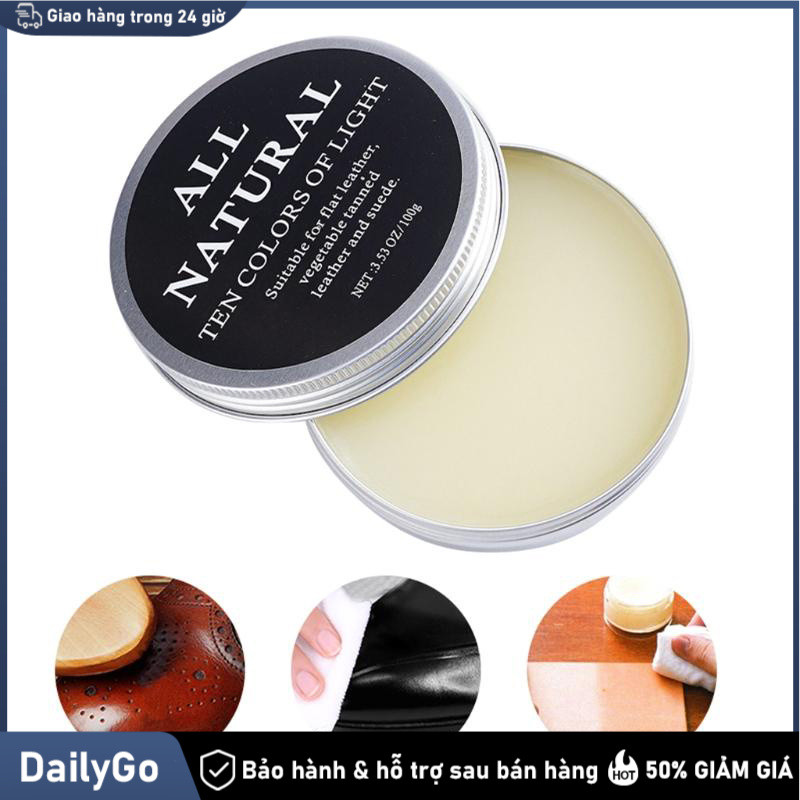 Mỡ Chồn Dưỡng Da Thuộc Mink Oil All Natural 100g dưỡng da giày đánh giày da kem dưỡng giày da kem