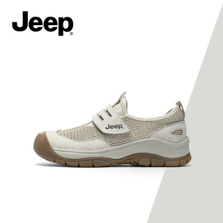 JEEP Nữ Mùa Hè Mới Phát Hành Lưới - Giày Thể Thao Trên, Đế Mềm Thoải Mái, Thiết Kế Thoáng Khí, Móc - Và - Vòng Một - Bước - Trên Giày