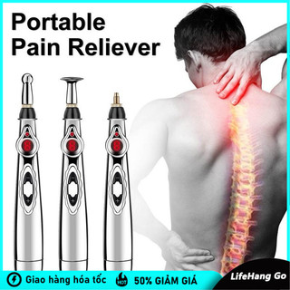 Bút châm cứu trị liệu xung điện DF 618 bút massage massage điện bút dò huyệt điện xung