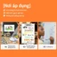Bảng Từ Trắng Dán Tường Deli - Hút Nam Châm Viết Bút Lông Bảng Dày Dặn Nhiều Kích Thước