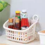 Giỏ đựng đồ treo tường Chất liệu PP 3 kích cỡ, Dụng cụ sắp xếp phòng tắm tối giản hiện đại cho khăn tắm / đồ vệ sinh, Dễ dàng lắp đặt Bộ tiết kiệm không gian màu trắng
