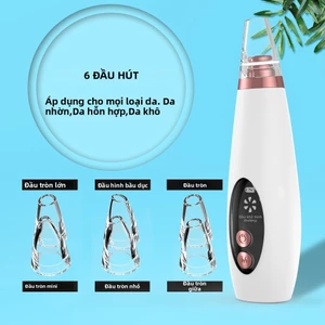 Dụng cụ loại bỏ mụn đầu đen sạc USB | Máy làm sạch lỗ chân lông mặt | Dụng cụ làm đẹp hút mụn | Làm sạch sâu, chăm sóc da