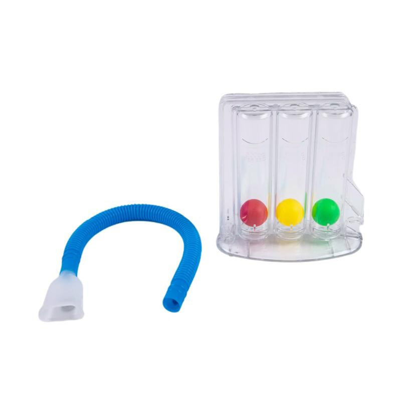 Máy tập hô hấp thở sâu Hệ thống đo lường bài 3 banh thổi Lấy hơi dài  Spiroometry Cải thiện Chức năng phổi