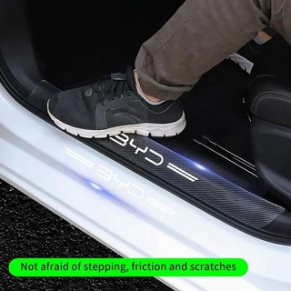 Dạ Quang Trong Suốt Cửa Xe Ô Tô Dán Cho BYD Atto3 Han Song plus Seagyll V2l Dolphin F3 E6 G3 I3 Ea1 Dmi Ngưỡng Dải