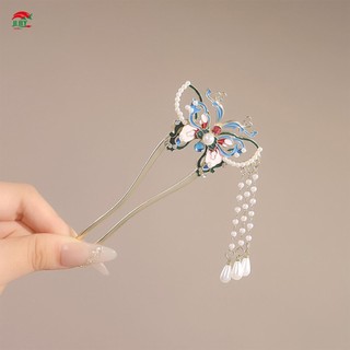 Hình Chữ U Hoa Tóc Dính Phong Cách Trung Quốc Hợp Kim Hình Chữ U Kẹp Tóc Đơn Giản Cho Ngày Lễ Phụ Kiện Tóc