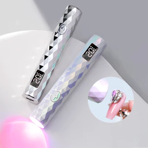 ANNIES Đèn Móng Tay Cầm Tay Mini, Đèn LED Sấy Gel Nhanh Khô, Đèn Tập Trung, 3 Màu