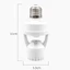 Đui đèn cảm ứng chuyển động E27, tự bật tắt khi đến gần, cảm biến hồng ngoài tự động, đui đèn cảm biến
