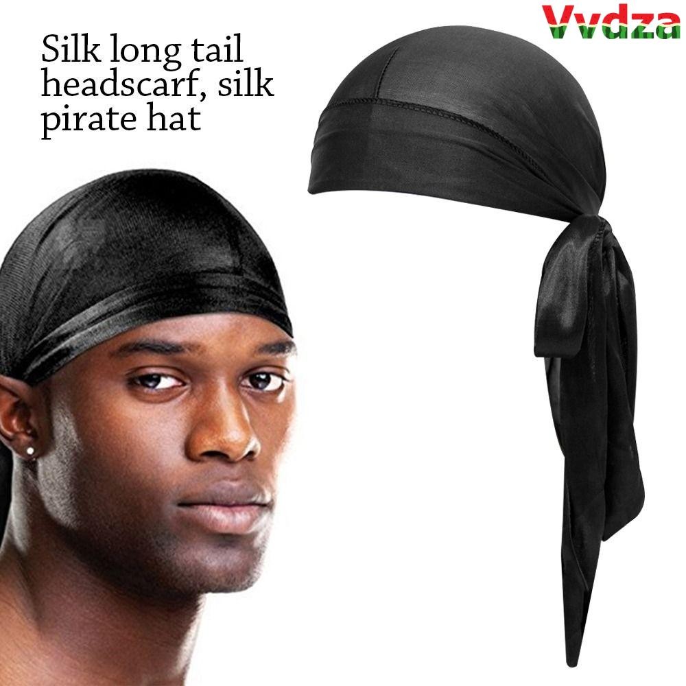VVDZA Durag Silk Co Giãn Thoáng Khí, Điều Chỉnh Được Cho Nam và Nữ