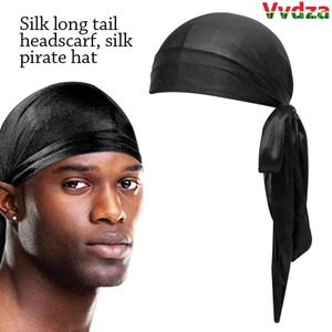 VVDZA Durag Silk Co Giãn Thoáng Khí, Điều Chỉnh Được Cho Nam và Nữ