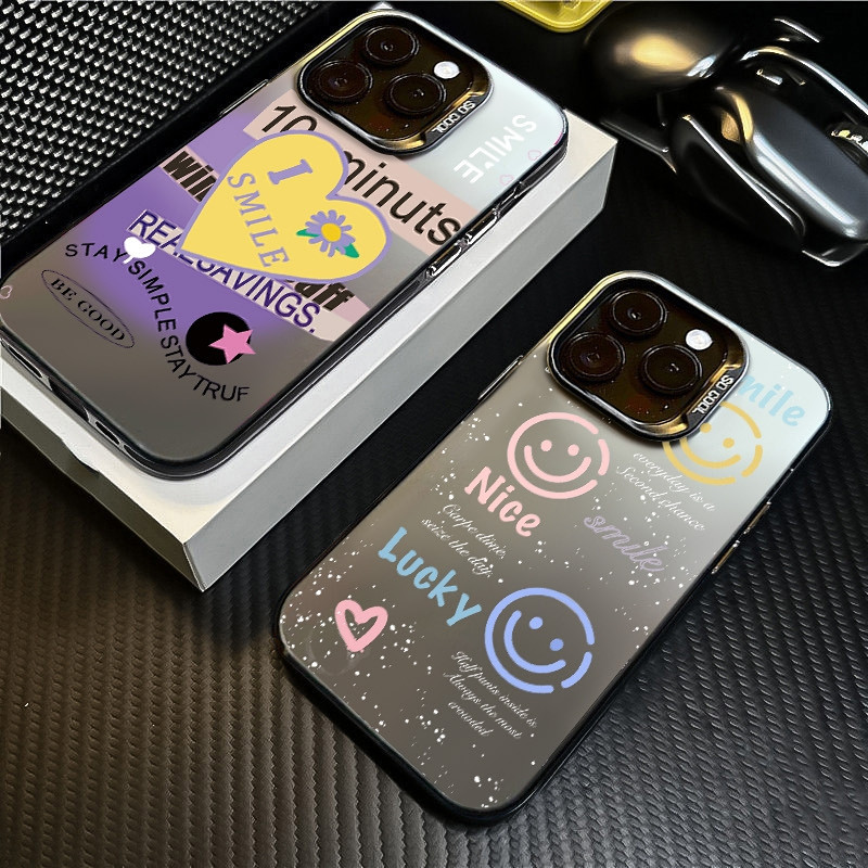 Ốp Lưng Redmi 14C 15C 13C 12C 10C 10A 10 12 13 15 5G Turbo 3 Turbo 4 Pro Ốp Lưng Họa Tiết Nụ Cười Vỏ Tranh Vỏ Điện Thoại