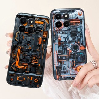 Vỏ Mới Cho Huawei Honor X6c Ốp Lưng 2025 Sơn Silicon Mềm Bảo Vệ Camera Cho HonorX6c X 6c 4G Ốp Lưng